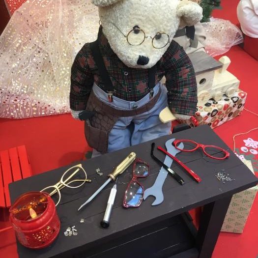 Ourson opticien – Référence : OUR007